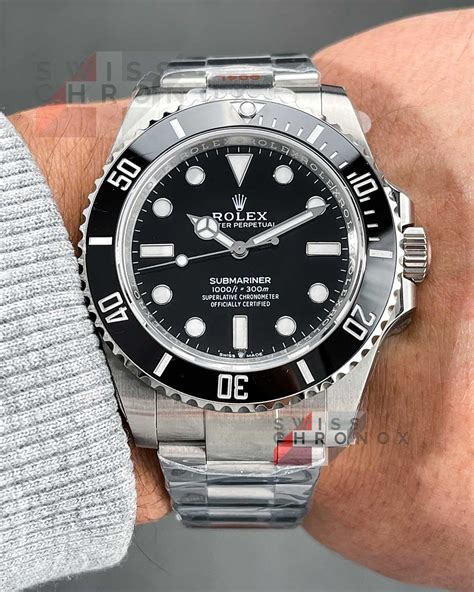 rolex no date submariner replica|2023 submariner 41mm no date.